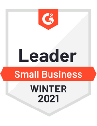 G2 Small Business Leader - Winter 2021
