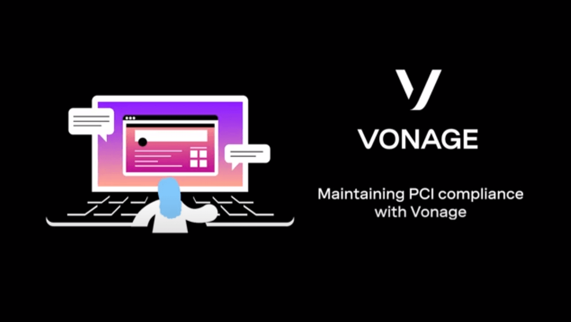 Como manter a conformidade do PCI com o Vonage Contact Center Cover slide for Maintaining PCI compliance with Vonage demo video
