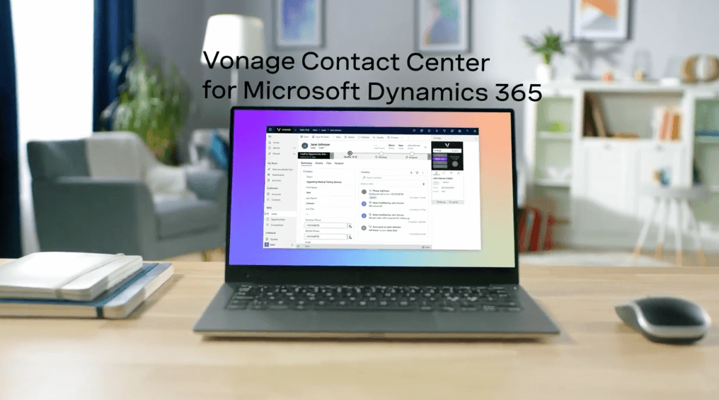 Apresentação do Vonage Contact Center para Microsoft Dynamics 365 Vonage Contact Center for Microsoft Dynamics 365 Video Posterframe