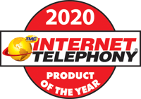 2020 Internet telephony product of the year logo