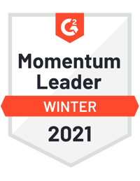G2 Momentum Leader - Winter 2021