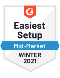 G2 Easiest setup - Winter 2021